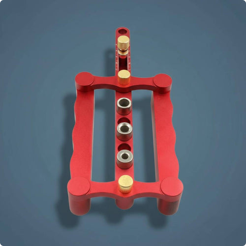 Vertical Drilling 90 Degree Holes Triple-Purpose Jig for Workshop