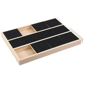 Wooden Dog Scratching Board with Hidden Pull-Out Snack Box