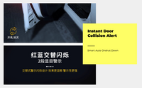 Car Door LED Warning Light, Anti-Collision, Universal Decor