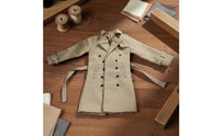 1/6 Scale Long Coat Fashionable 1/6 Scale Figure Coat 12 Inch Doll Overcoat Realistic Intricacy Miniature Overcoat Timeless