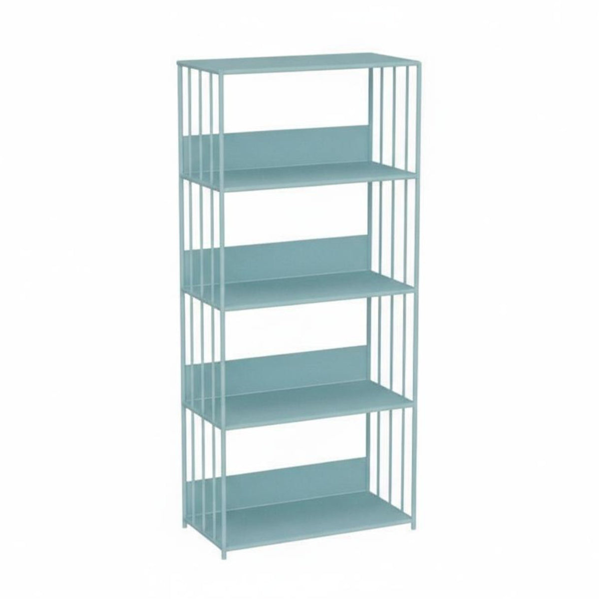 Three-Tier Metal Bar Shelf Even Perimeters Three-Tier Shelving Integrated Unit Space Saving Versatile for Parents