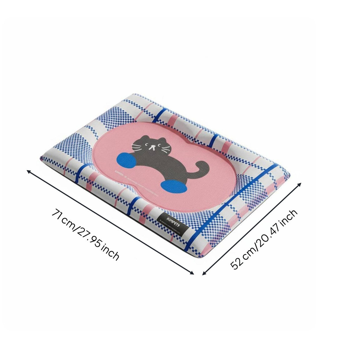 Pet Cooling Mat Portable Summer Sleeping Mat for Pets Washable Cat Cooling Pad for Kennels