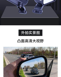 Universal Convex Rearview Mirror for Electric Four-Wheelers (White, Right Side)
