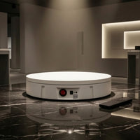Tabletop Motorized Rotating Display Stand Slim Rotating Display Stand Compact Photography Turntable 360° for Photographers, Online Sellers, Livestreamers, Livestreaming