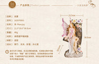 厂家现货欧式天使花瓶摆件创意客厅桌面装饰品树脂工艺品批发代理