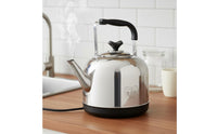 Easy to Clean Stainless Steel Electric Kettle Removable Lid Large Electric Kettle Heat-Resistant Handle Hot Water Boiler Dripdrip-Resistant Spout