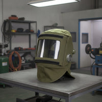 Sandblasting Hood Canvas Sandblast Mask Shielding for Sandblasters