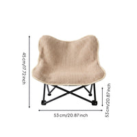 Rounded Corners Pet Sleeping Mat Padded Pet Mat for Rest, Pets