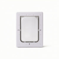 Pet Door Panel Easy to Install Pet Door with Locking Mechanism Scratch-Resistant