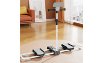 Quiet Operation Home Ski Exercise Equipment Digital Counter Leg Slide Exercise Machine Foldable Inner Thigh Workout Machine for Women