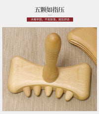 Wooden Gua Sha Scraping Stick for Body Massage