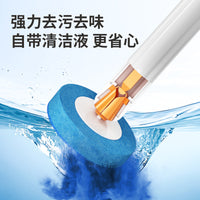 卫生间一次性清洁刷 马桶去污无死角可抛式替换头新款壁挂马桶刷