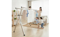 Foldable Clothes Drying Rack Expandable Laundry Drying Rack Rust-Resistant Sturdy for Bedroom