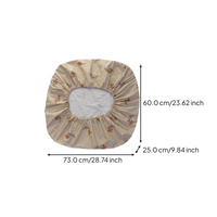 Washable zippered pet bed cover, custom sizes
