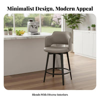Upholstered rotating High Stool Easy to Clean Upholstered rotating Stool for Adults
