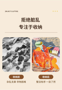 新款沙滩玩具收纳网纱包透气大容量儿童海边挖沙游泳工具手提袋
