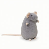 Stuffed Mouse Toy Compact Mouse Stuffed Toy Adorable Lightweight for Collectors, Shelf Display, Desk Decor