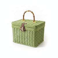 Imitation Rattan Basket Textured for Gift Presentation