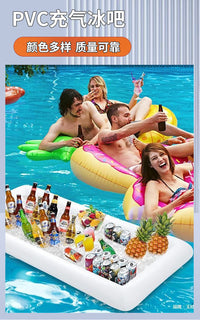 Inflatable PVC Ice Bucket for Pool Party