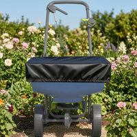 Waterproof Fertilizer Spreader Cover Weatherproof Spreader Cover with Drawstring Reflective Heavy-Duty for Gardeners, Homeowners, Outdoor Storage, Garden, Yard