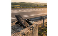 Wide Platform Motorcycle Footrests with Rubber Grip Grooved Motorcycle Footrests with Rubber Inlay Slim-Line Footrest Non-Slip for Motorcyclists, Cruiser Riders, Highway Cruising