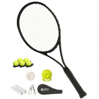 Tennis Rebound Racket Split-Frame Tennis Practice Set Carrying Bag