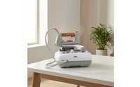 2000W Steam Station Iron with Cork Handle 700ml Steam Station Iron Corded Appliance Braided for Home, Laundry Room