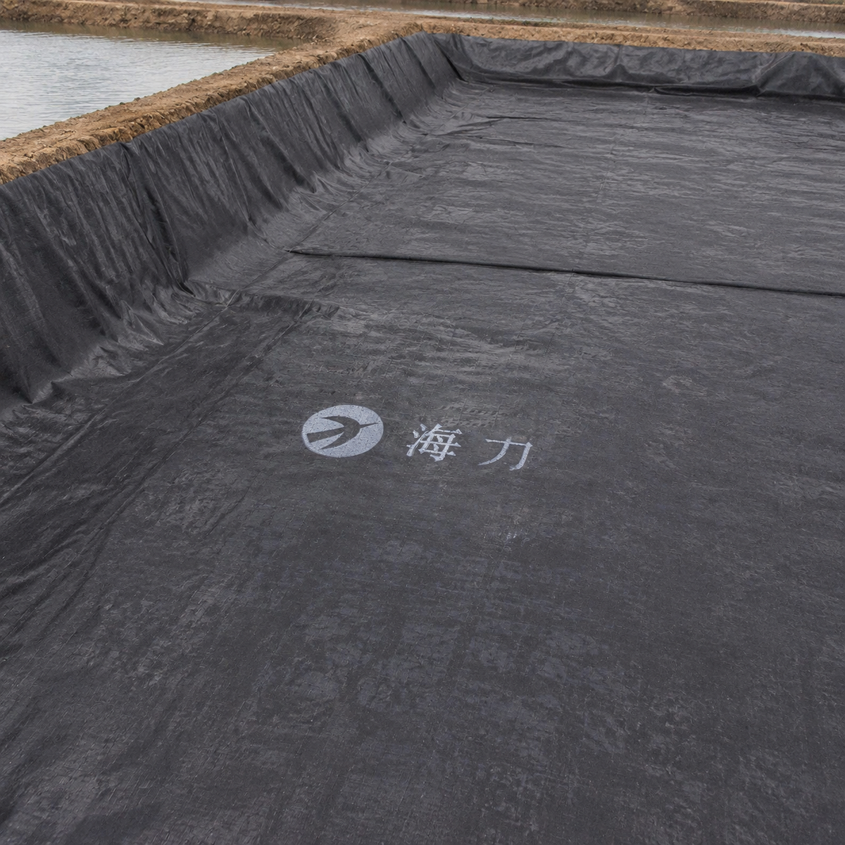 50m Black HDPE Tarpaulin, Anti-Infiltration PEHD Geomembrane Waterproofing Membrane for Outdoor Ponds, Pools and Water Tanks, UV Resistant