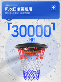 PU便携式篮球网框室内外可拆卸专业篮球网便携篮网可携带拆卸网框.