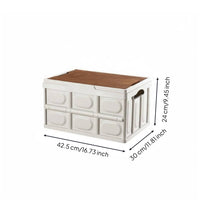 Folding Trunk Box  Car Trunk Storage Box Large Capacity for Outdoor