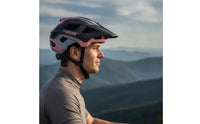Mountain Bike Helmet in-Molded Construction Bike Helmet with Visor Vented for Cyclists, Commuters, Trail Riding, Commuting