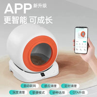 Tonepie Smart Automatic Cat Litter Box Q-clean with Accessories, EU Plug