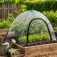 Mesh Plant Tent Fine Netting Zippered Plant Cover Zipper Closure Guarding Mesh Tent