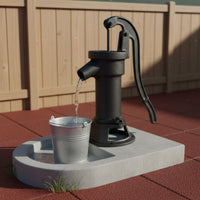 Cast Iron Hand Pump No Electricity Required Manual Well Pump Decorative