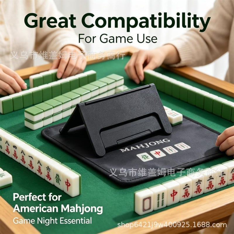 Desktop Mahjong Card Holder Rack for Tabletop Play
