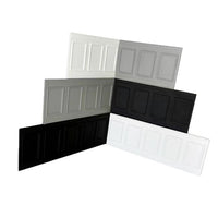 Dollhouse Miniature Wall Skirting Board and Trim Set 1:12 Scale