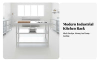 1 Piece Commercial Kitchen Prep Table Extra Thick Stainless Steel Work Sturdy Table Superior Stability Utility Workbench Suitable for Restaurant Bakery Caterers Cafeteria Laundry Room