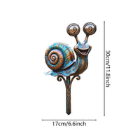 Garden Stake with Spiral Shell Metal Garden Stake Sturdy for Flower Beds