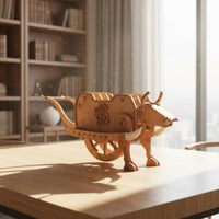 Zhuge Liang Wooden Ox Model Kit Educational Gift for Desktop Decoration