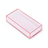 Portable Acrylic Eyelash Storage Box Compact Lash Strip Storage Box Safeguarding