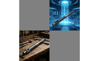 Propeller Shaft with Splines Compatible Outboard Propeller Shaft