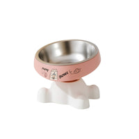 Pet Bowl with Stand Ergonomic Feeder Sturdy for Young Dogs