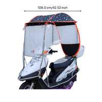 Waterproof motorcycle cover, steel