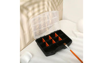 Multi-Use 10-Grid Compartment Box Easy to Organize Screw Organizer Box Portable Lightweight for Workshop
