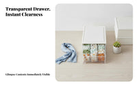 Underwear Divider Box Adjustable Compartments Divided Storage Drawer for Parents