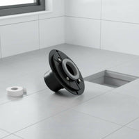 Flange Drain Base Leakproof Bathroom Hardware Easy Installation