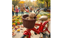 Handlebar Storage Basket Strap-on Front Bike Basket Lightweight for Commuting