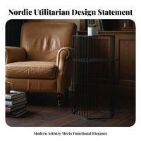 Hexagonal Wireframe Table Multi-Functional Living Room Furniture adaptable Use