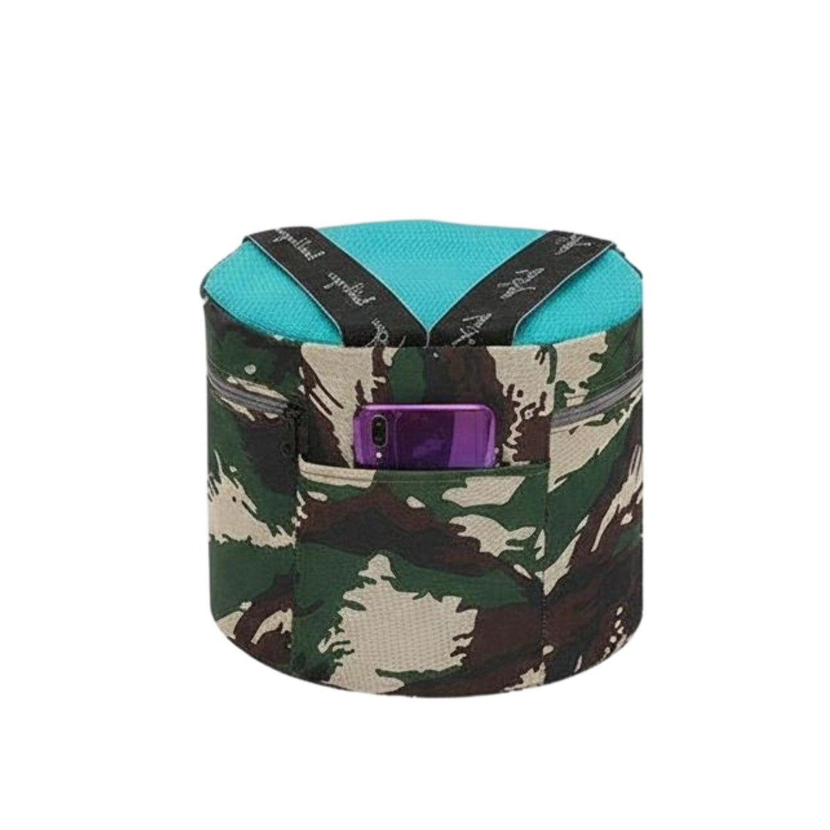 Strappable Farming Stool Sturdy Wearable Work Stool Washable Cover for Seniors