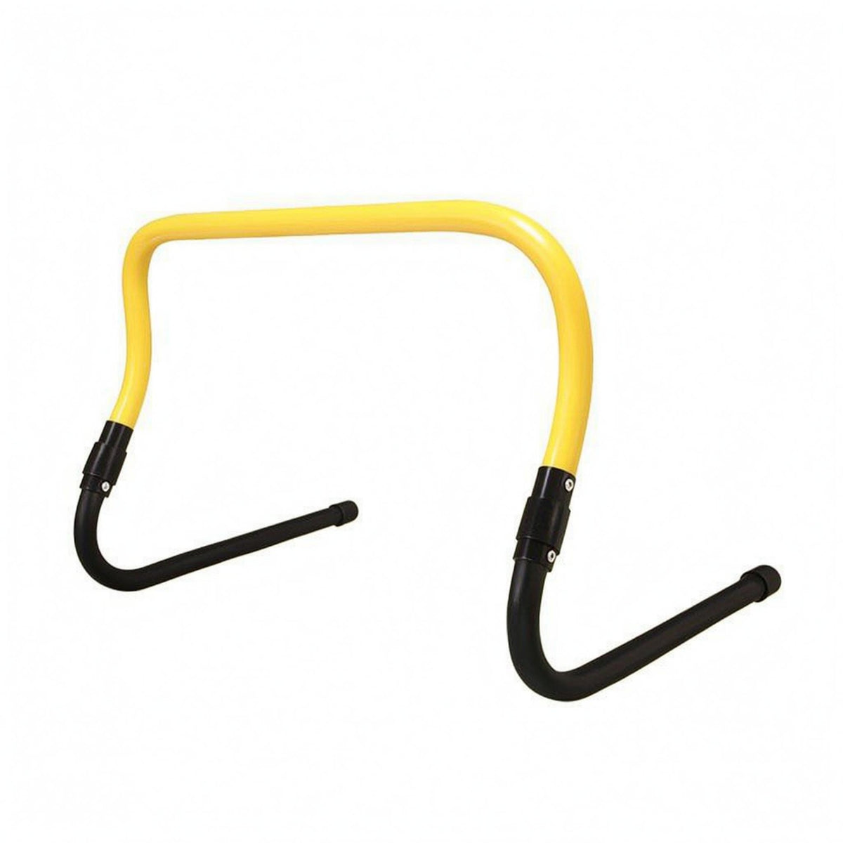 Foldable Training Hurdle ABS Plastic Foldable Agility Hurdle Athletic Gear Curved Top Bar Easy Setup for Soccer Practice